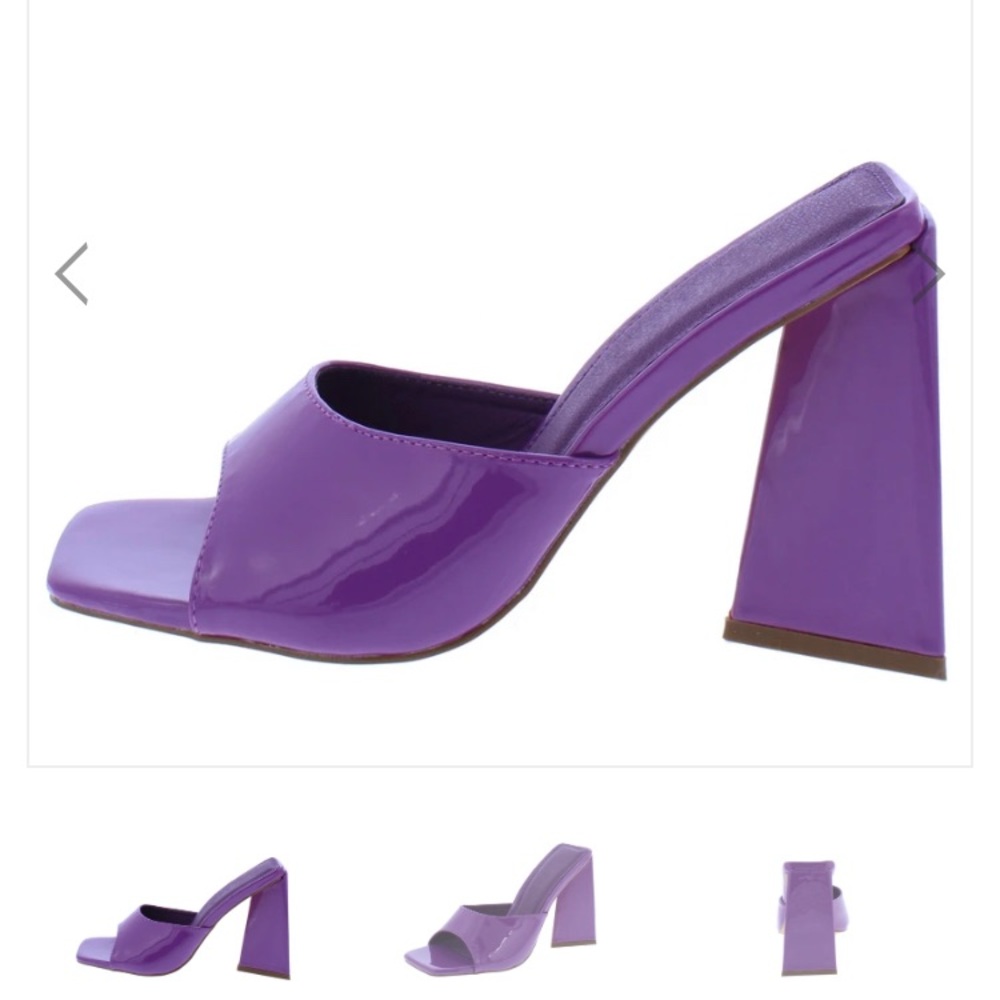 Beautiful purple heel